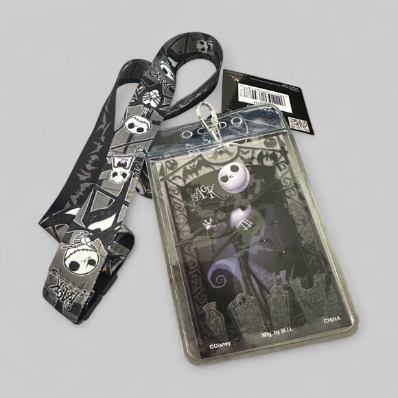 Disney Nightmare Before Christmas Jack Skellington Lanyard - Picture 2 of 2